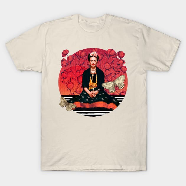 Frida Enamorada T-Shirt by jurumple